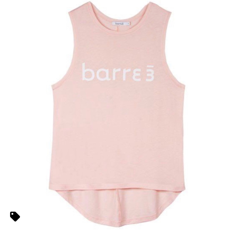Barre3 Light Pink Signature Tank Top